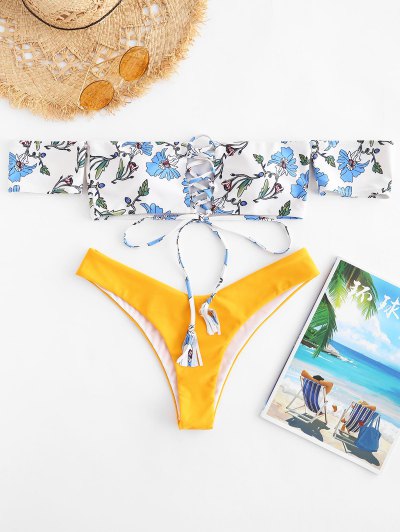 Off Shoulder - Women Bikini Set