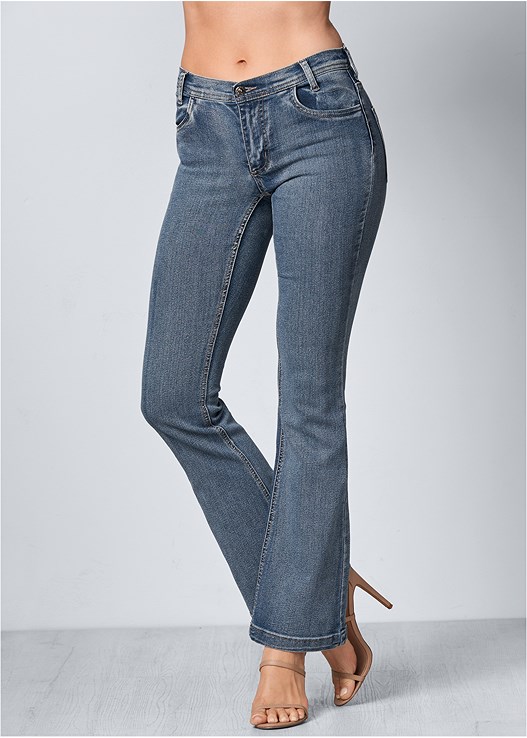CASUAL BOOT CUT JEANS