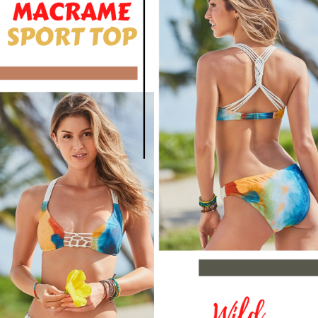 MISTY MACRAME SPORT TOP