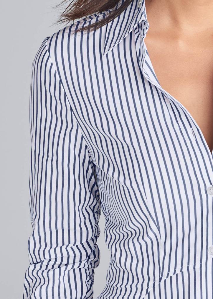 COLLARED SHIRT DRESS 12