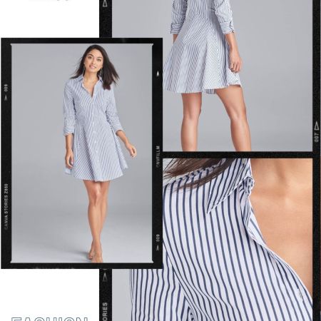 COLLARED SHIRT DRESS 12