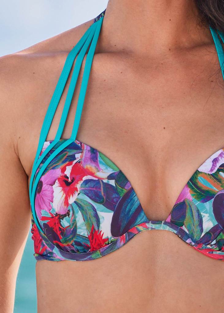 STRAPPY BRA BIKINI TOP
